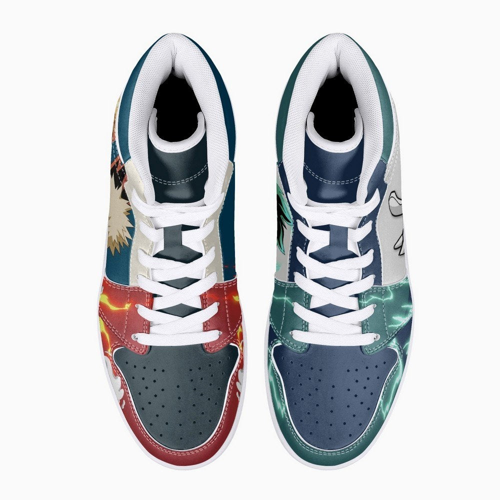 Deku And Bakugo My Hero JD1 High Top Shoes
