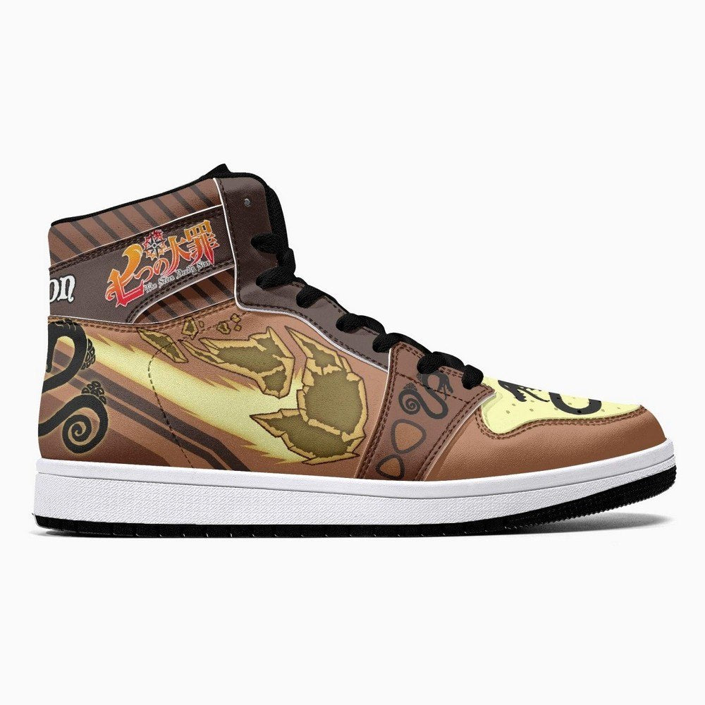 Diane Gideon Seven Deadly Sins JD1 High Top Shoes