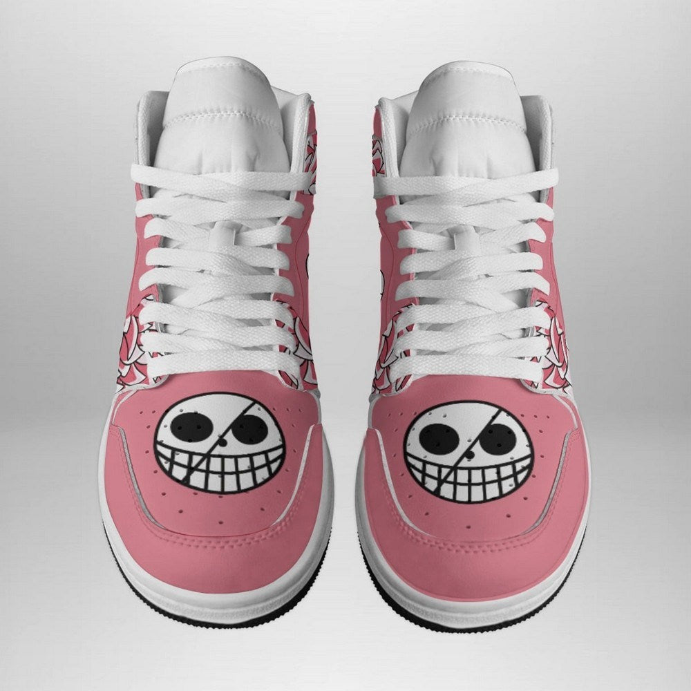 Doflamingo Pattern One Piece AJ1 Shoes