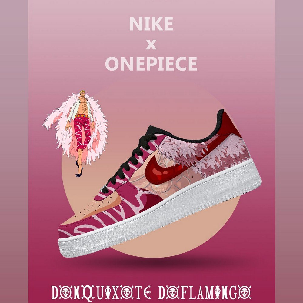 Donquixote Doflamingo One Piece Limited Low Top Shoes