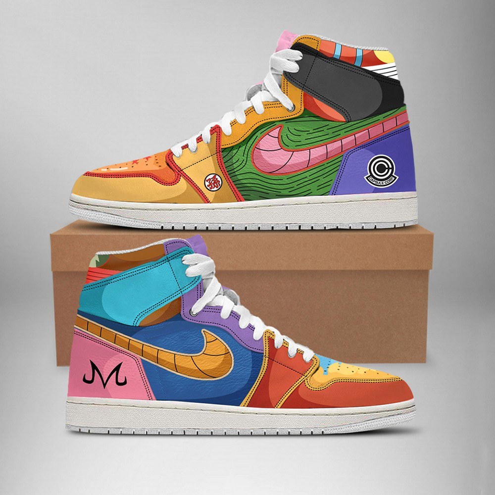 Dragon Ball All AJ1 High Top Shoes SMDBAA01