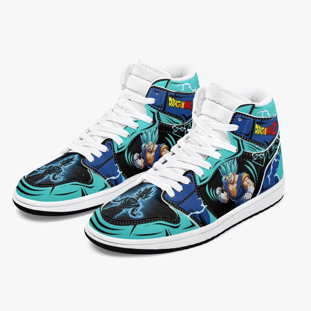 Dragon Ball Super Dbz Vegito Saiyan Blue AJ1 High Top Shoes