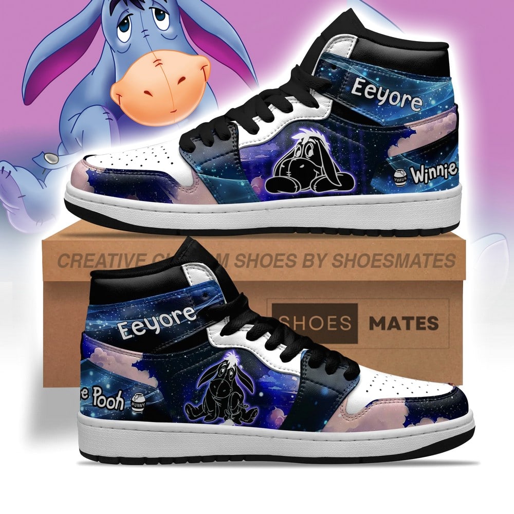 Eeyore AJ1 High Top Shoes