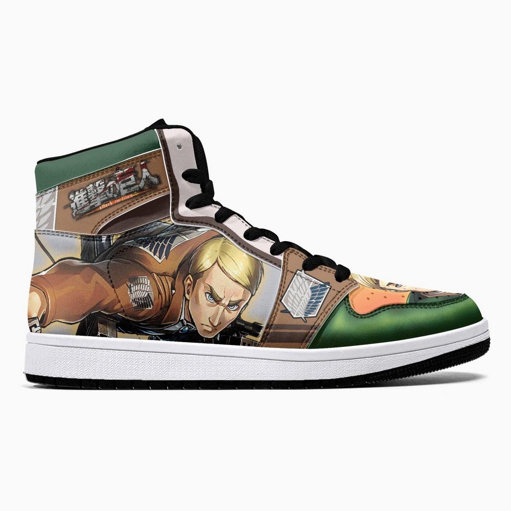 Erwin Smith Shingeki No Kyojin JD1 High Top Shoes