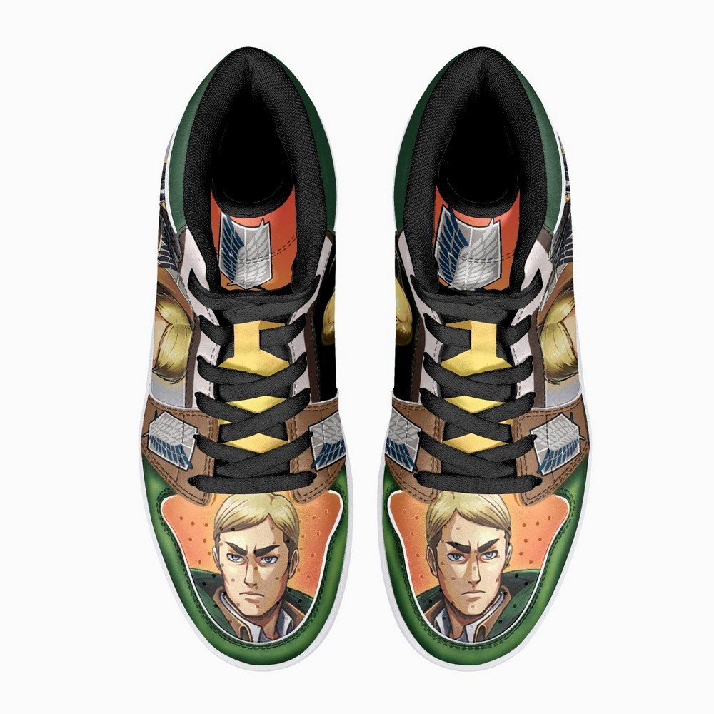 Erwin Smith Shingeki No Kyojin JD1 High Top Shoes