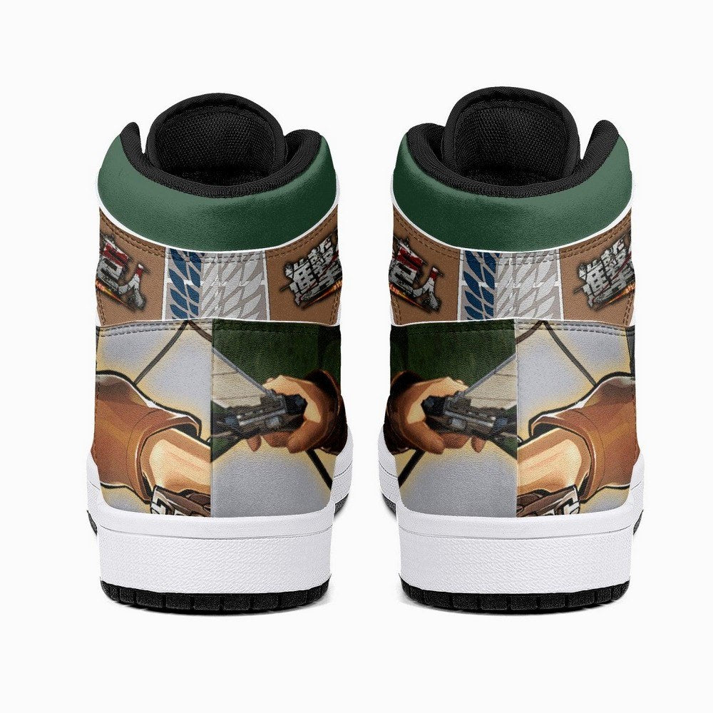 Erwin Smith Shingeki No Kyojin JD1 High Top Shoes