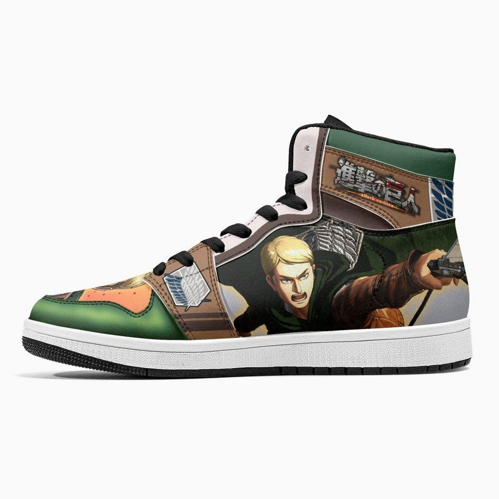Erwin Smith Shingeki No Kyojin JD1 High Top Shoes