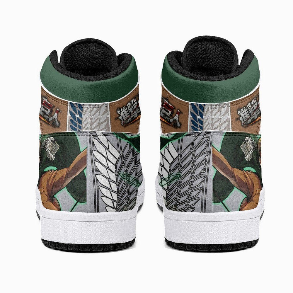 Erwin Smith Shinzou Wo Sasageyo Shingeki No Kyojin JD1 High Top Shoes