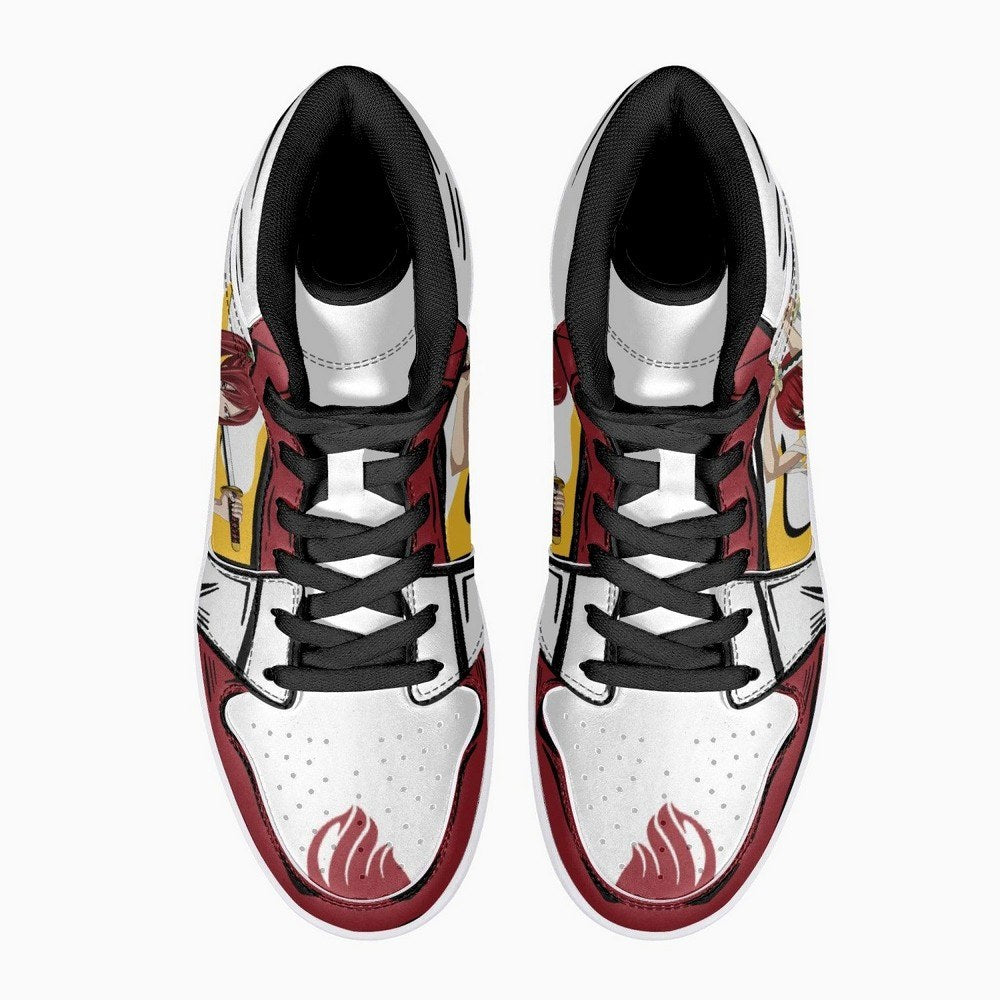 Erza Scarlet Fairy Tail JD1 High Top Shoes