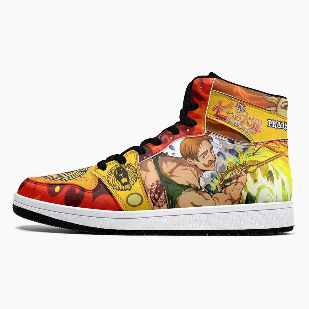 Escanor Praise The Sun Seven Deadly Sins JD1 High Top Shoes