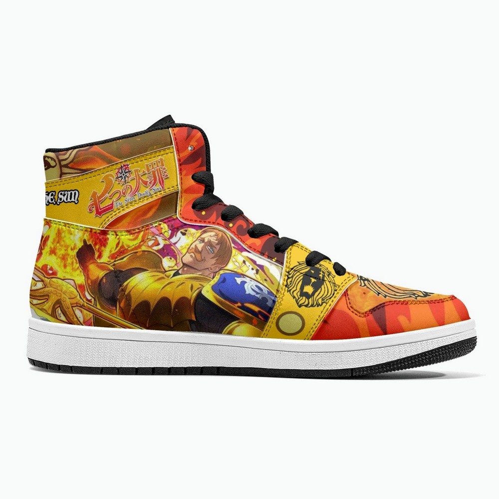 Escanor Praise The Sun Seven Deadly Sins JD1 High Top Shoes