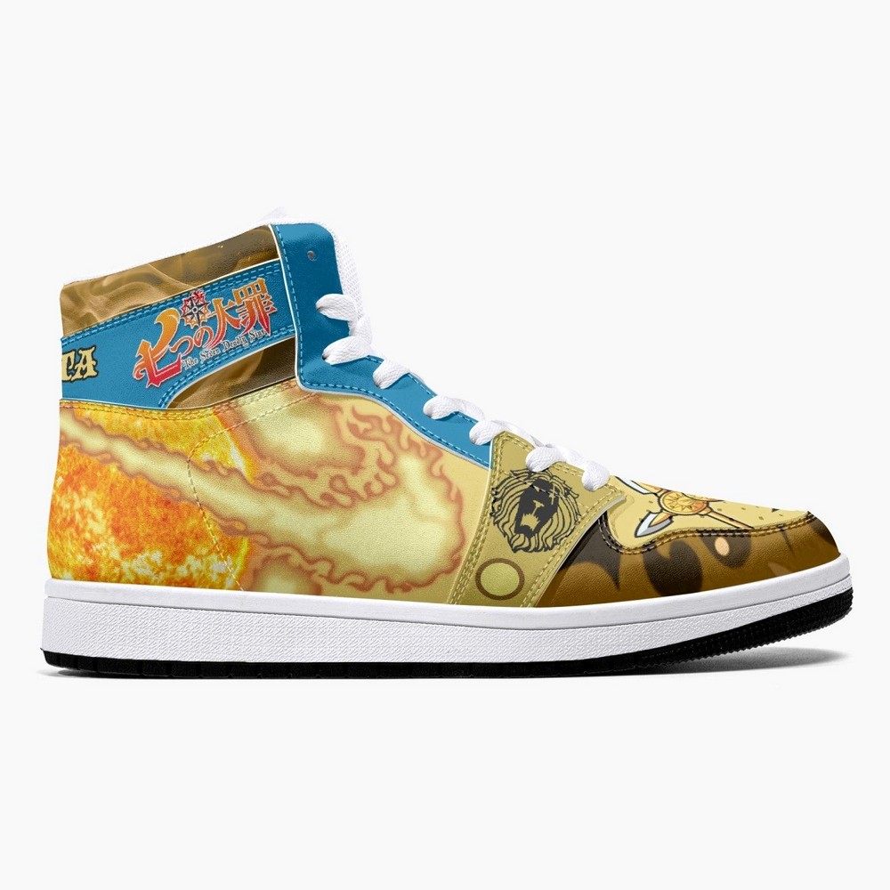 Escanor Rhitta Seven Deadly Sins JD1 High Top Shoes
