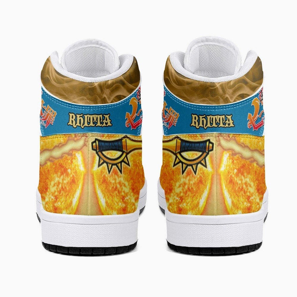 Escanor Rhitta Seven Deadly Sins JD1 High Top Shoes