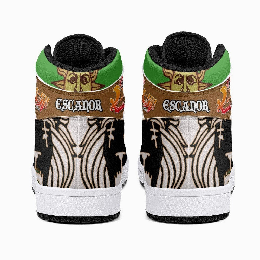 Escanor Seven Deadly Sins JD1 High Top Shoes