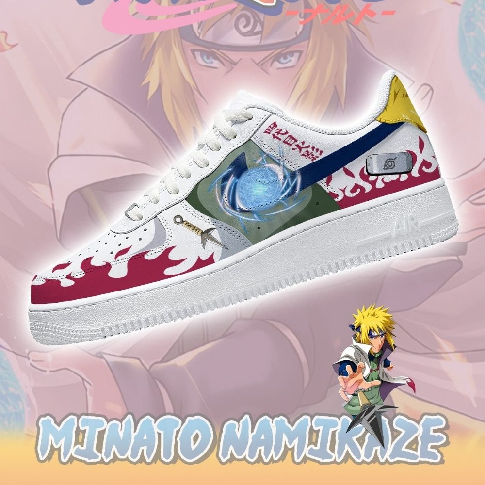 Fourth Hokage Minato Namikaze Naruto AF1 Shoes