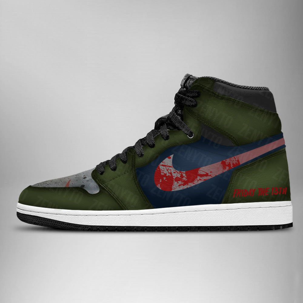 Freddy vs Jason Halloween J1 High Top Shoes Version 2