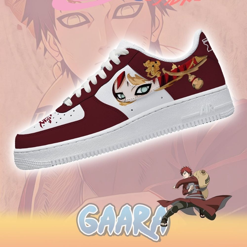 Gaara Naruto AF1 Shoes