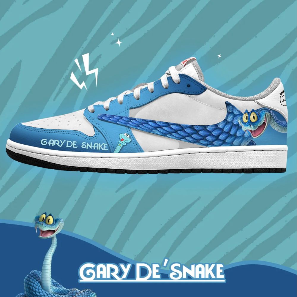 Gary De Snake Zootopia Low Top Shoes