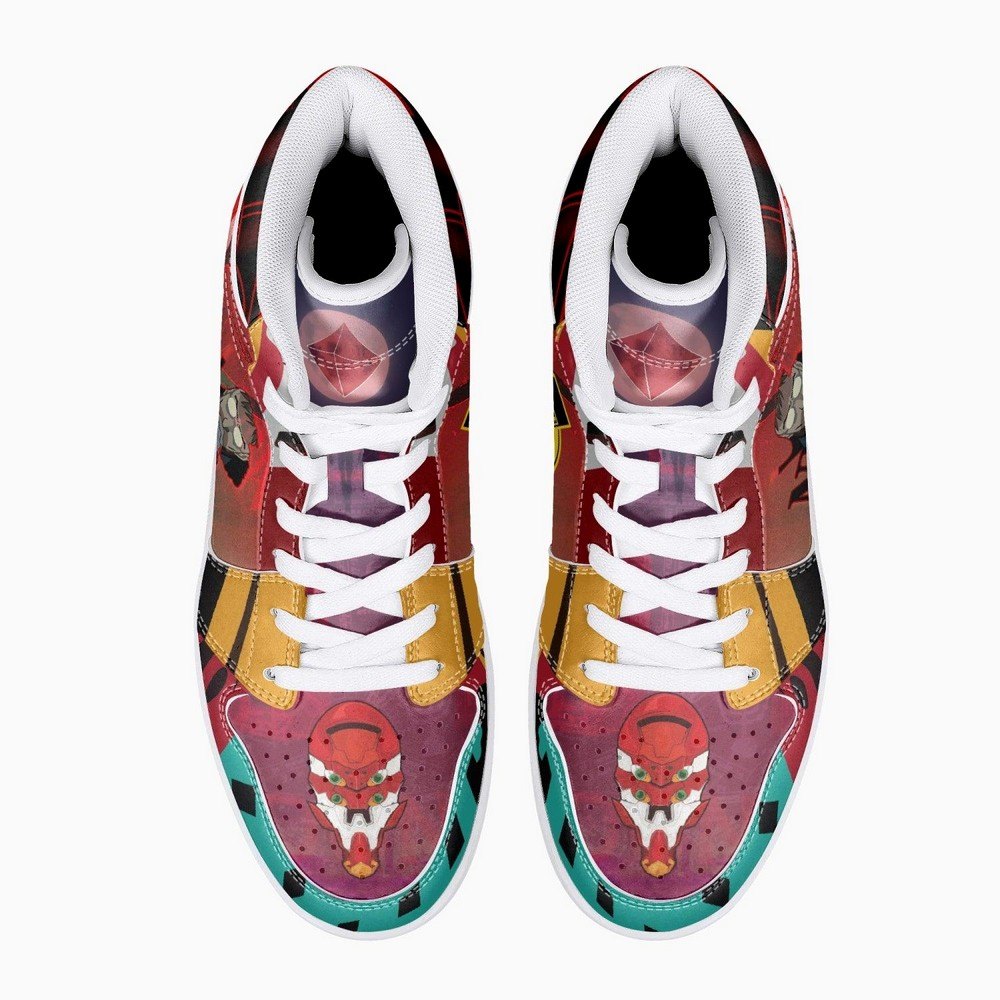 Gendo Ikari Eva Unit 02 Neon Genesis Evangelion JD1 High Top Shoes