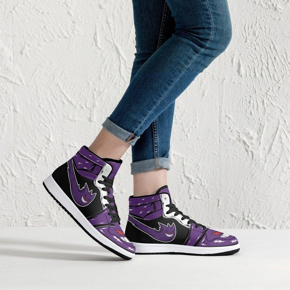 Ghost Gengar JD1 High Top Shoes