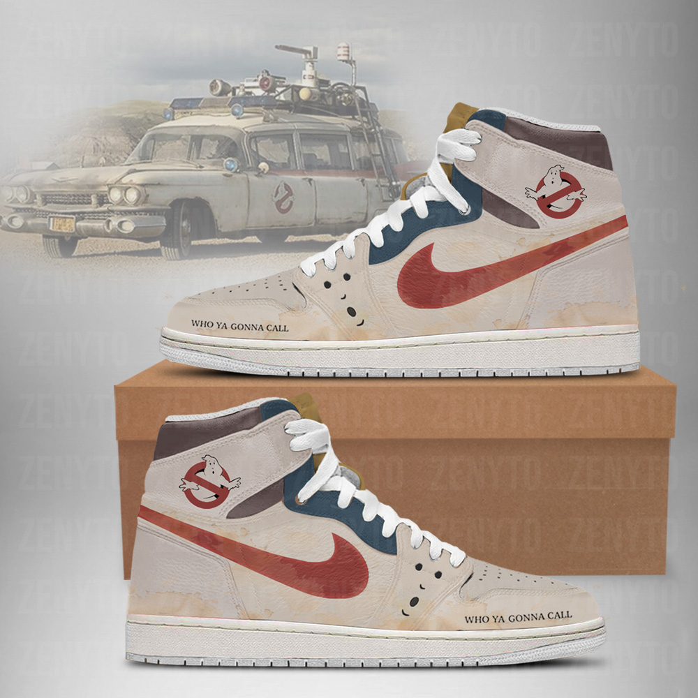 Ghostbusters Halloween J1 High Top Shoes