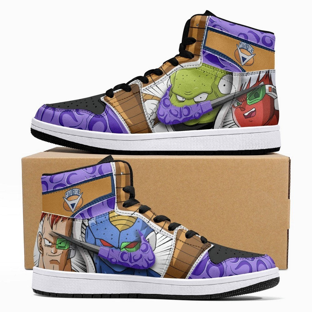 Ginyu Force Dragon Ball Z JD1 High Top Shoes
