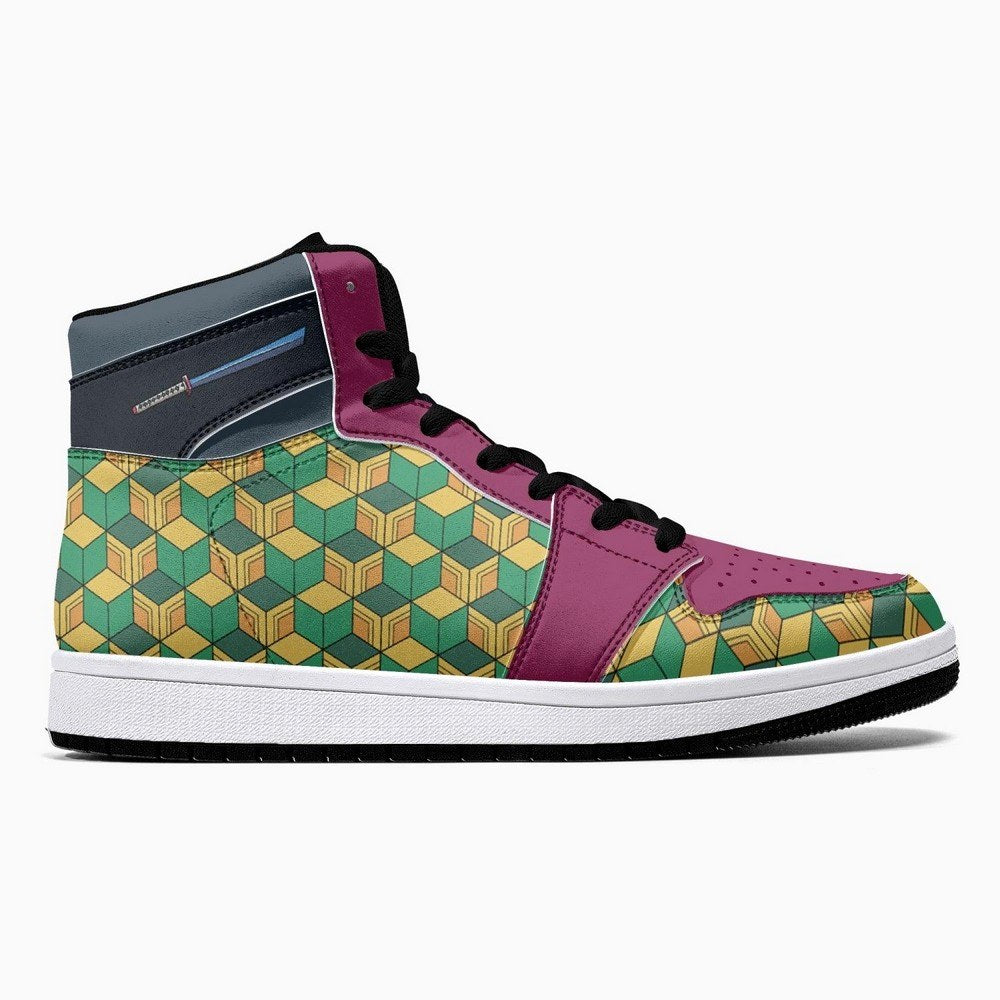 Giyu Tomioka Demon Slayer JD1 High Top Shoes