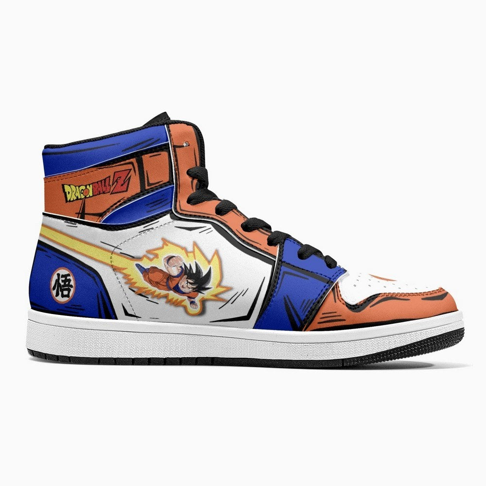 Goku And Vegeta Dragon Ball JD1 High Top Shoes