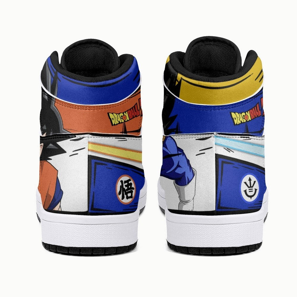 Goku And Vegeta Dragon Ball JD1 High Top Shoes