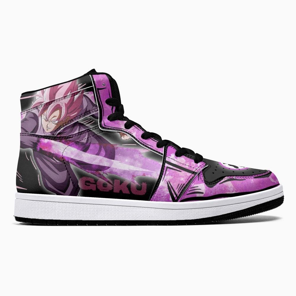 Goku Black Rose Dragon Ball JD1 High Top Shoes