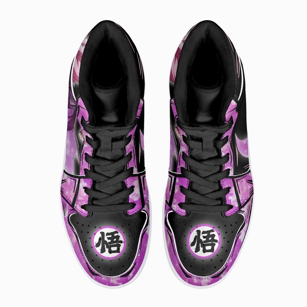 Goku Black Rose Dragon Ball JD1 High Top Shoes
