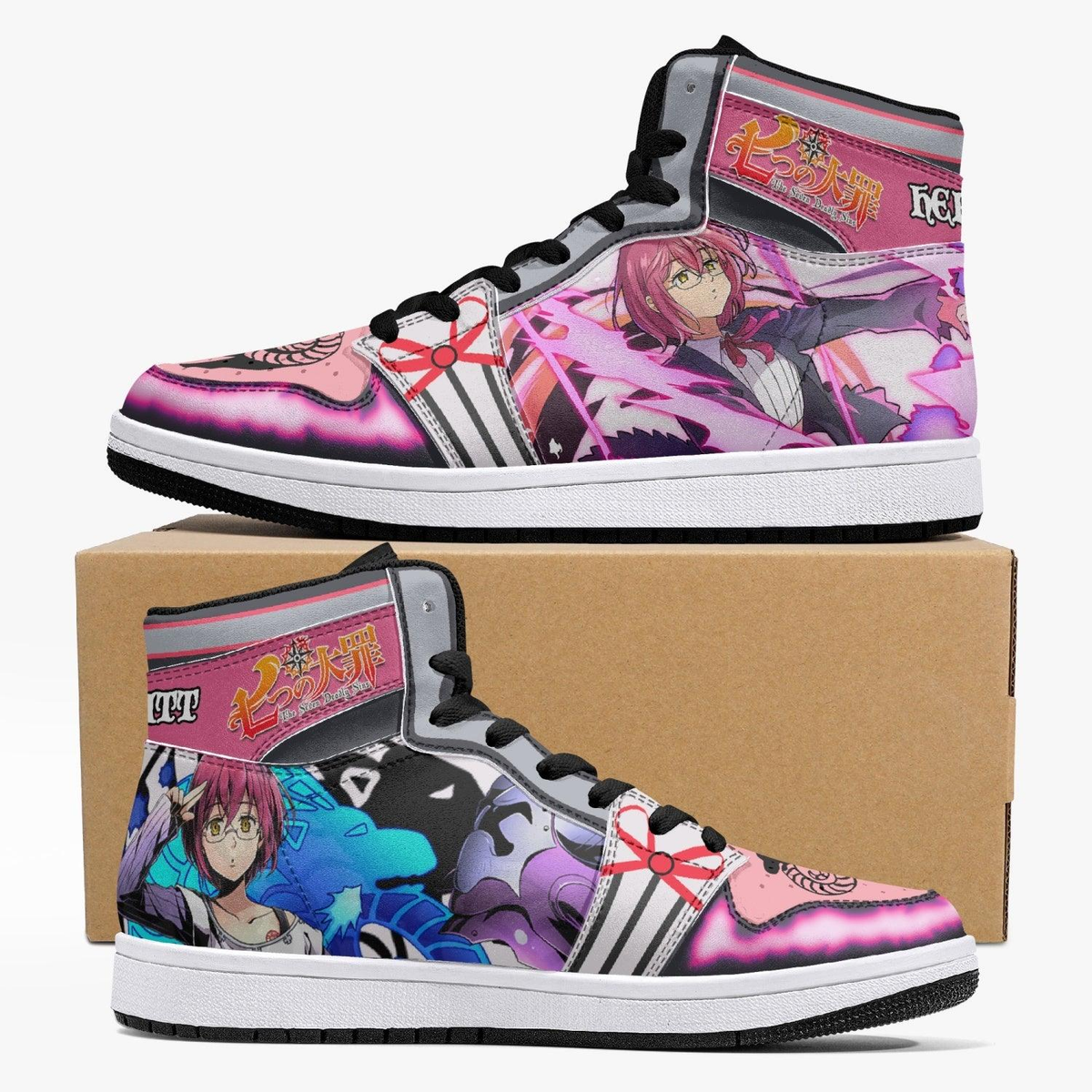 Gowther Seven Deadly Sins JD1 High Top Shoes