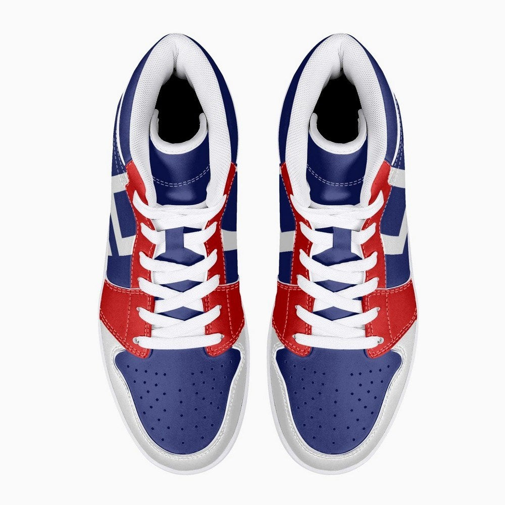 Gym Sports Pattern My Hero JD1 High Top Shoes