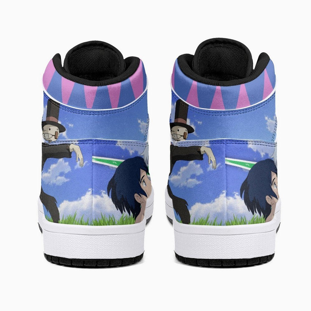 Howl And Sophie Howl's Moving Castle JD1 High Top Shoes