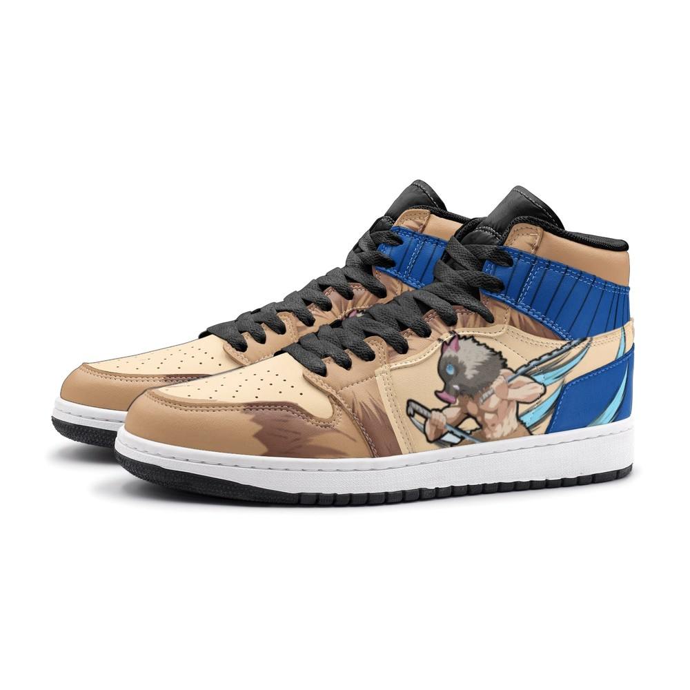 Inosuke Hashibira Demon Slayer V2 J1 High Top Shoes