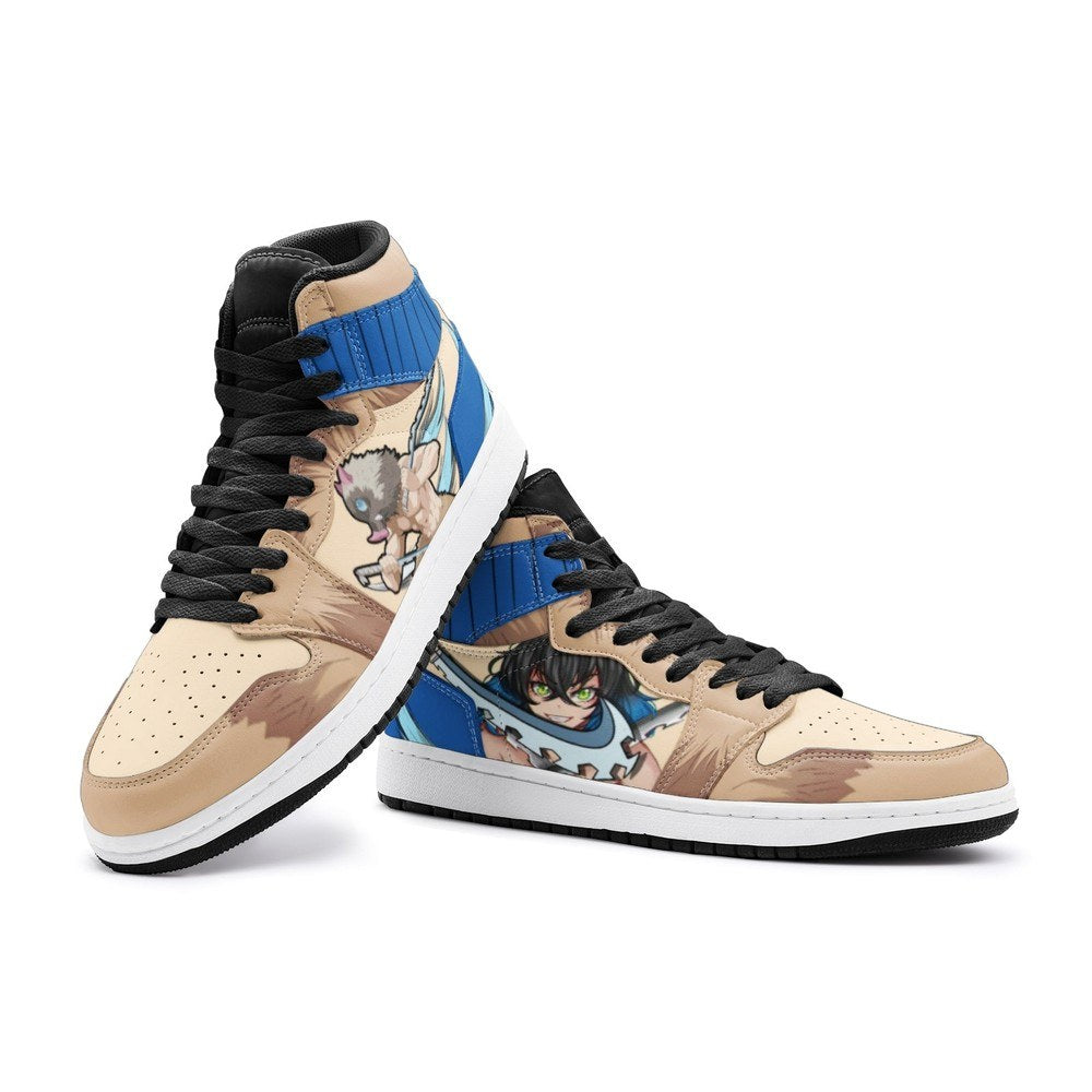 Inosuke Hashibira Demon Slayer V2 J1 High Top Shoes