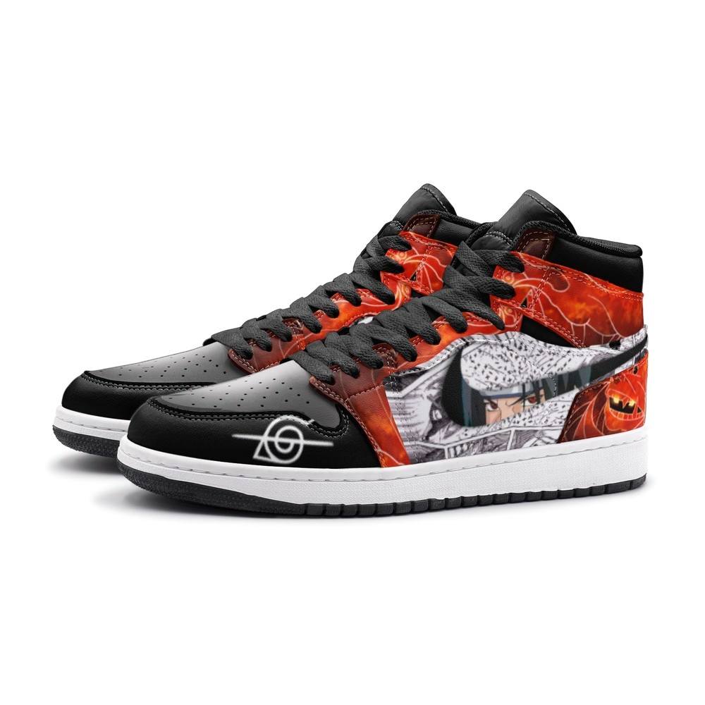 Itachi And Sasuke Clan Susano Ninja J1 High Top Shoes