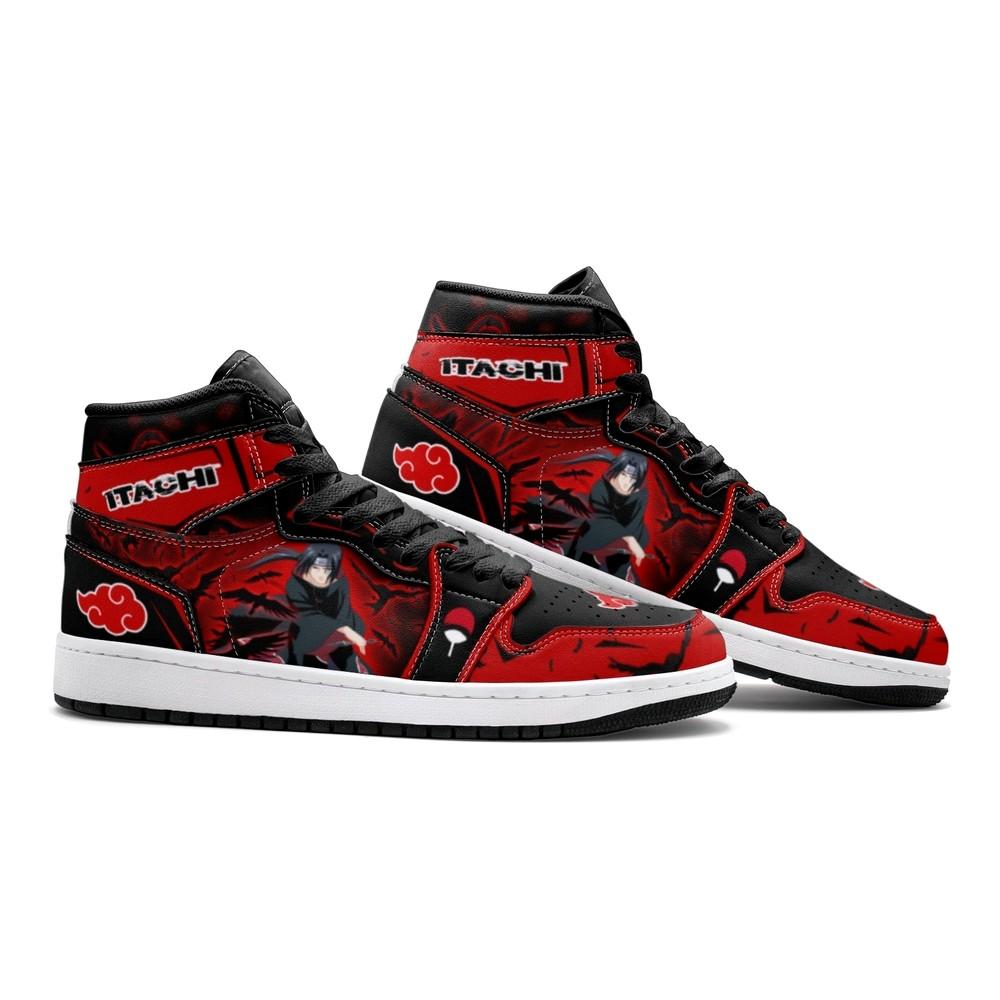 Itachi Clan Red Cloud Ninja J1 High Top Shoes