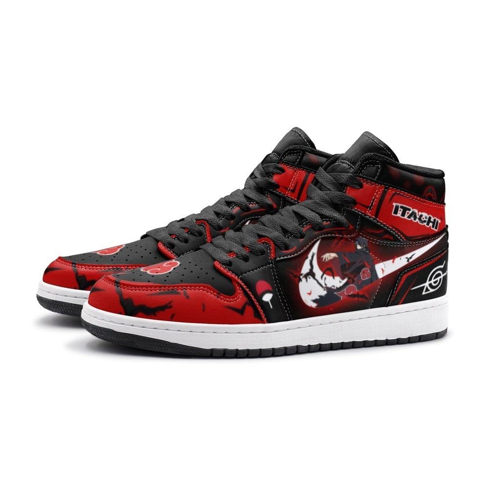 Itachi Clan Red Cloud Ninja J1 High Top Shoes