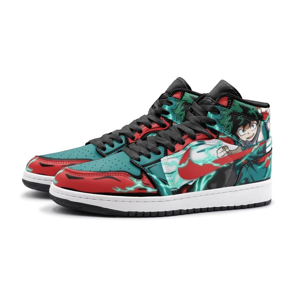 Izuku Midoriya - Deku My Hero J1 High Top Shoes