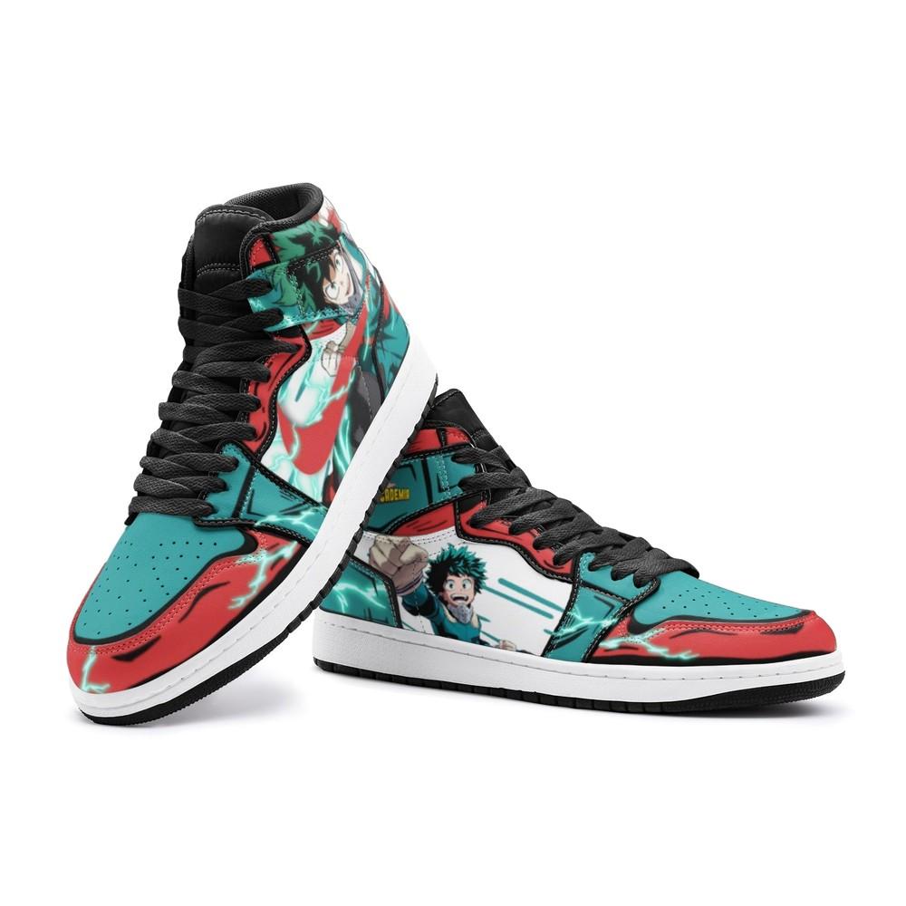 Izuku Midoriya - Deku My Hero J1 High Top Shoes