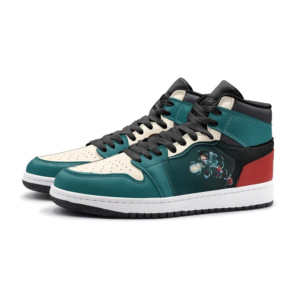 Izuku Midoriya My Hero J1 High Top Shoes
