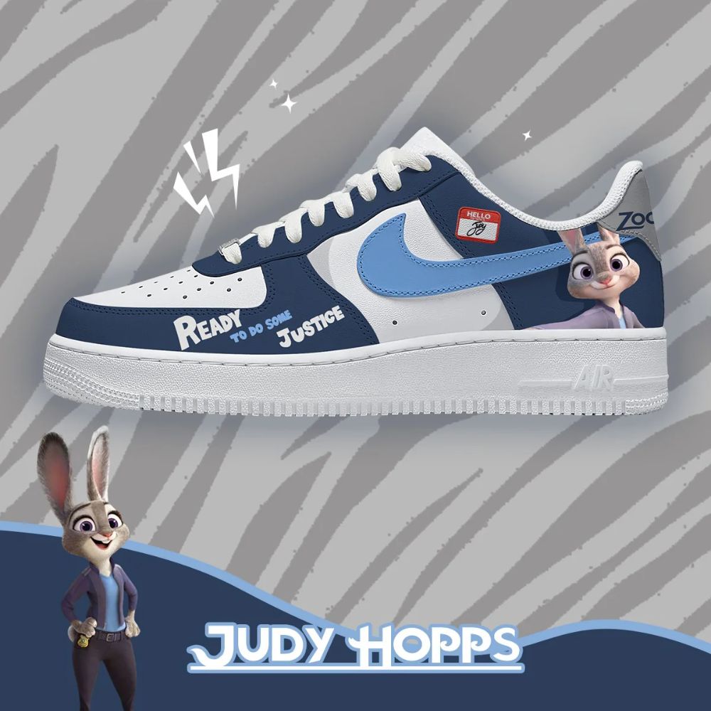 Judy Hopps Zootopia Low Top Shoes