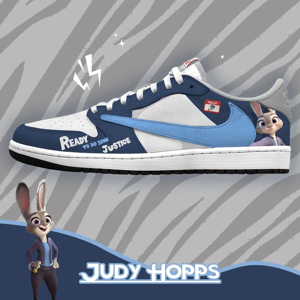 Judy Hopps V.2 Zootopia Low Top Shoes