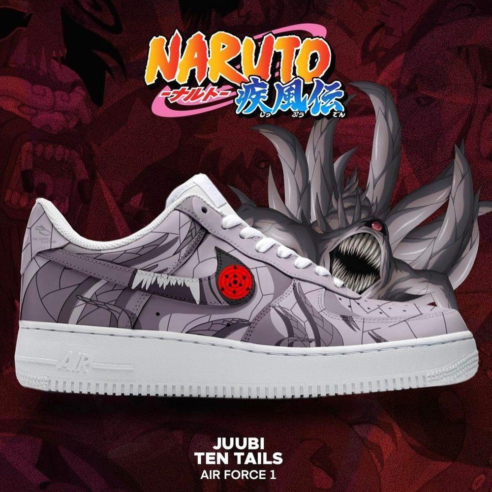 Juubi Ten Tails Naruto AF1 Shoes