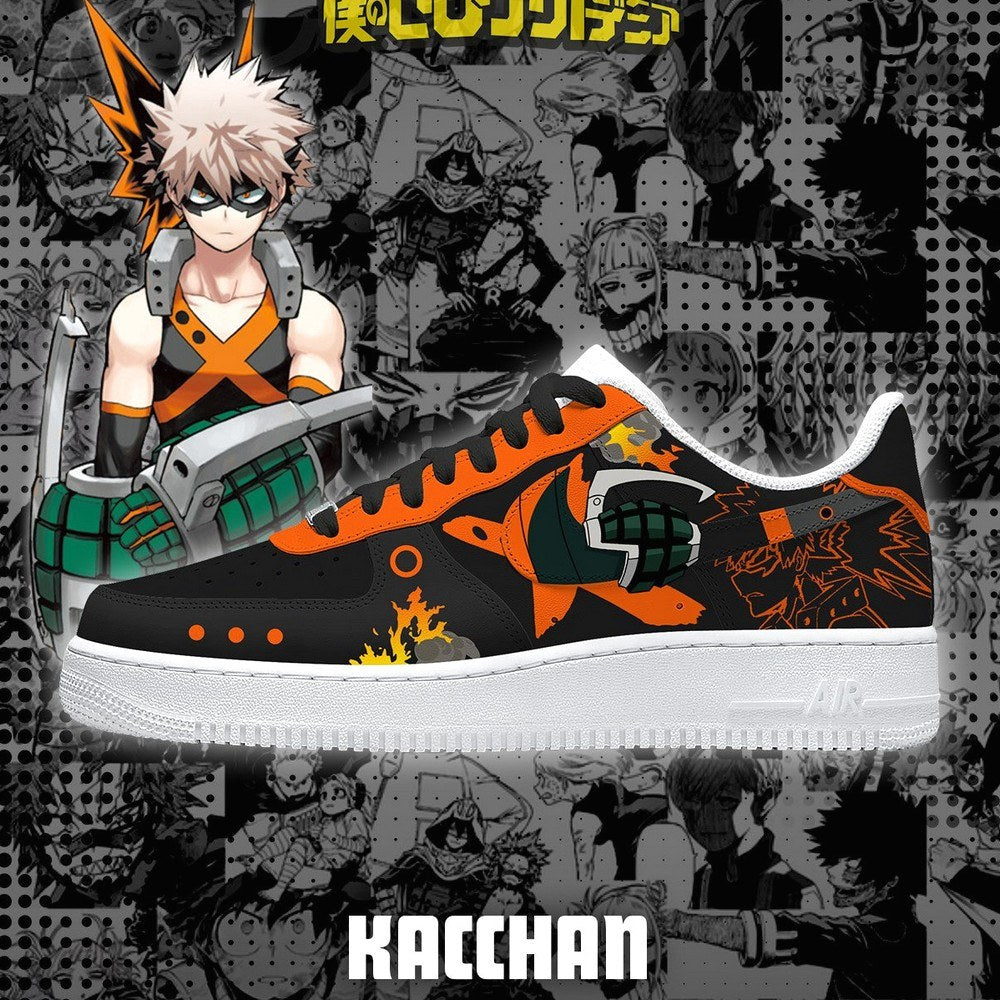 Kacchan My Hero Academia AF1 Shoes