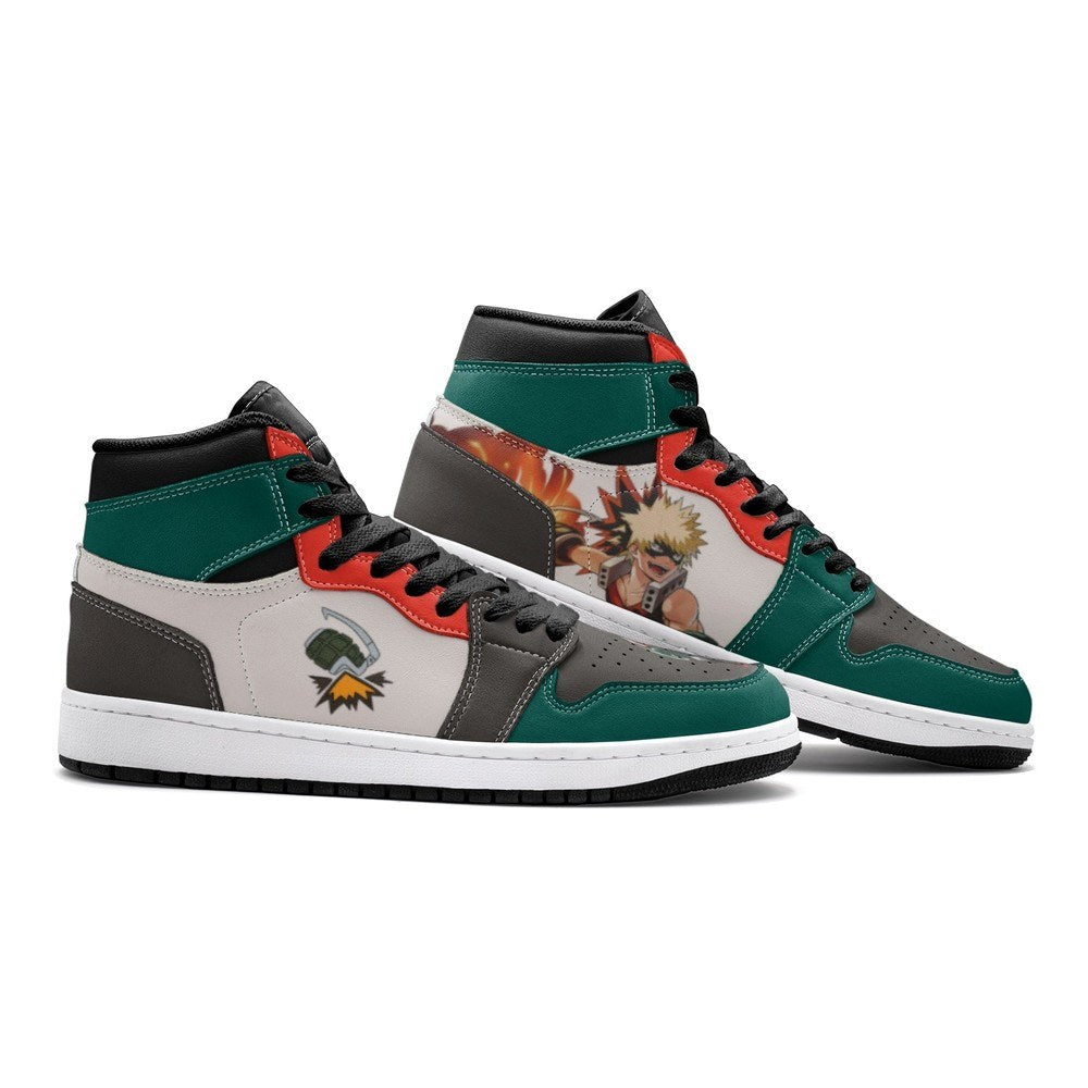 Katsuki Bakugo My Hero J1 High Top Shoes