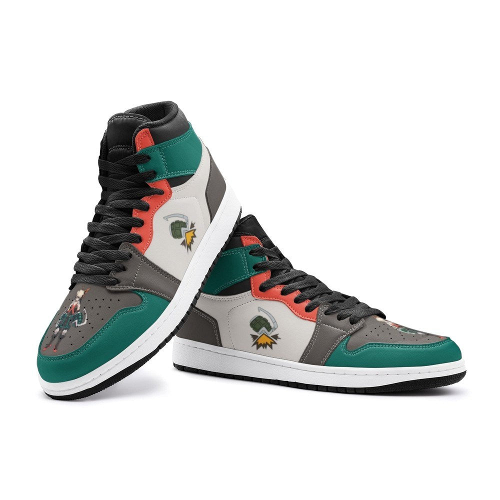 Katsuki Bakugo My Hero J1 High Top Shoes