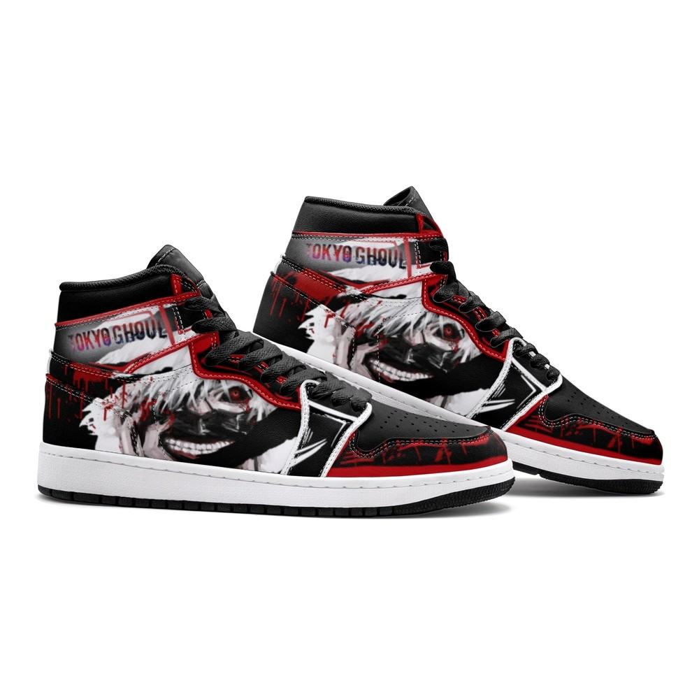 Ken Kaneki Tōkyō Gūru J1 High Top Shoes