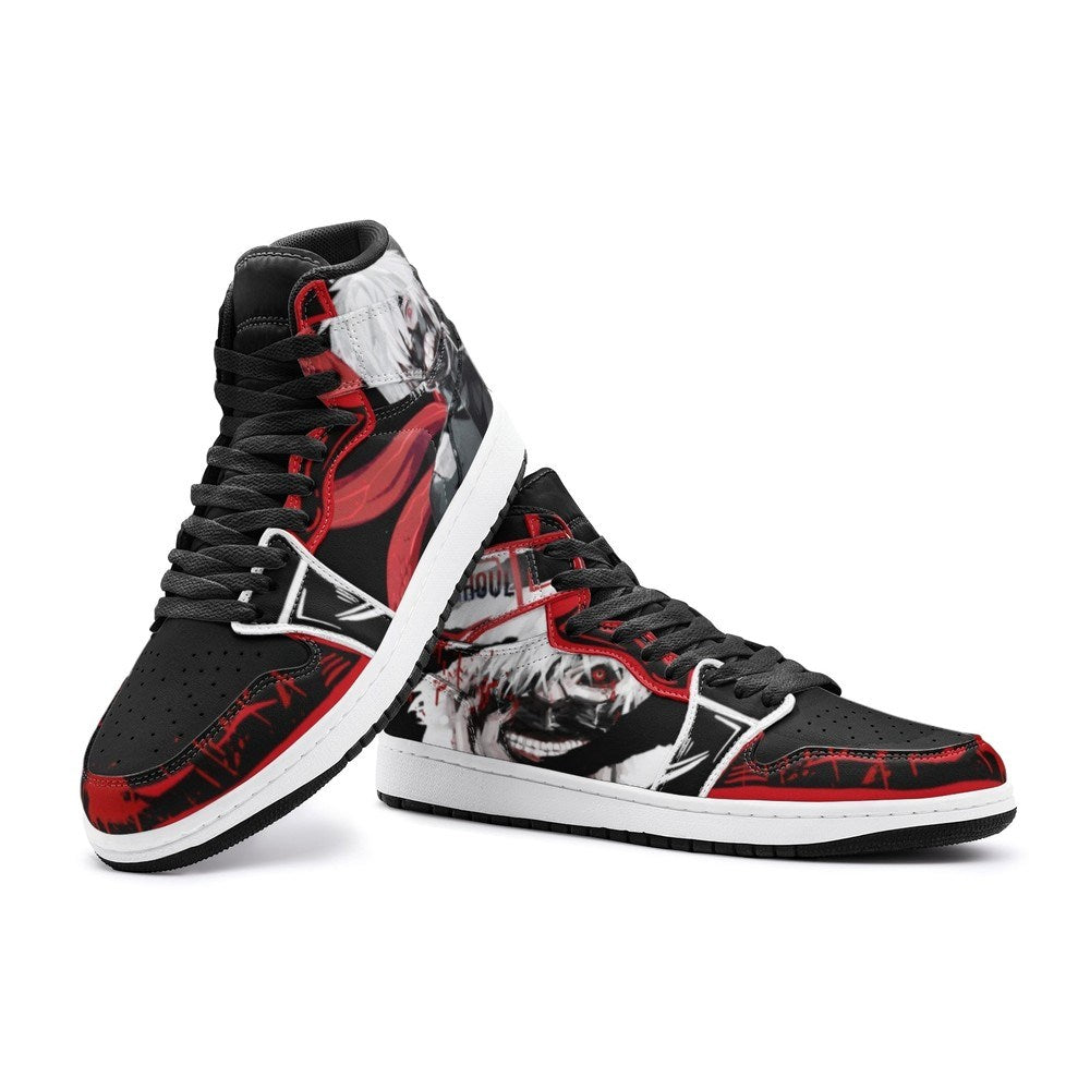 Ken Kaneki Tōkyō Gūru J1 High Top Shoes